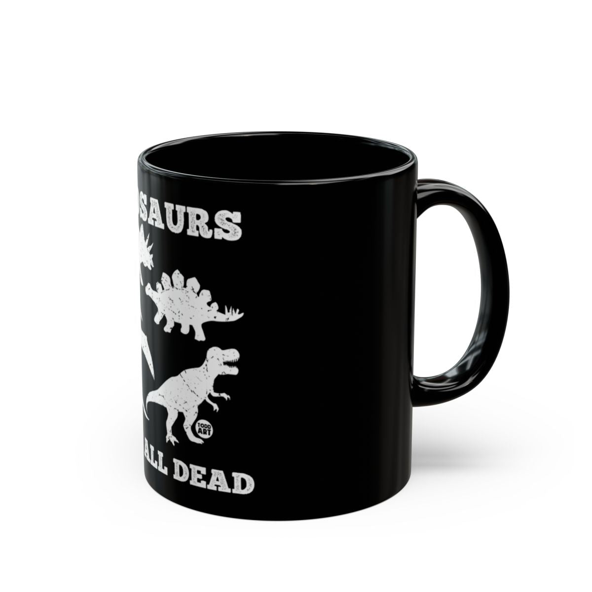 Funny Dinosaurs Holding Football Coffee Mug For Enthusiasts