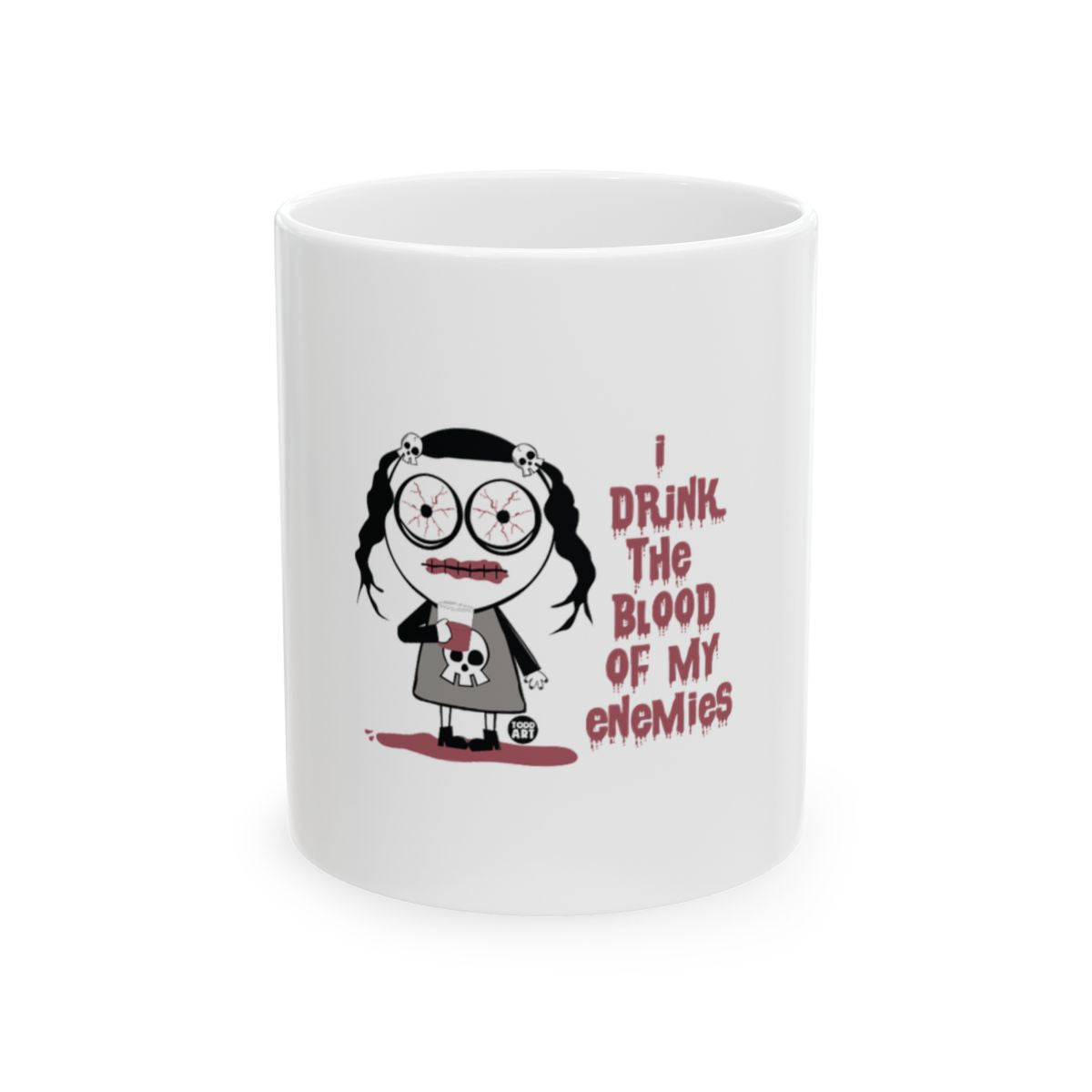 I Drink The Blood Of My Enemies Graphic Mug