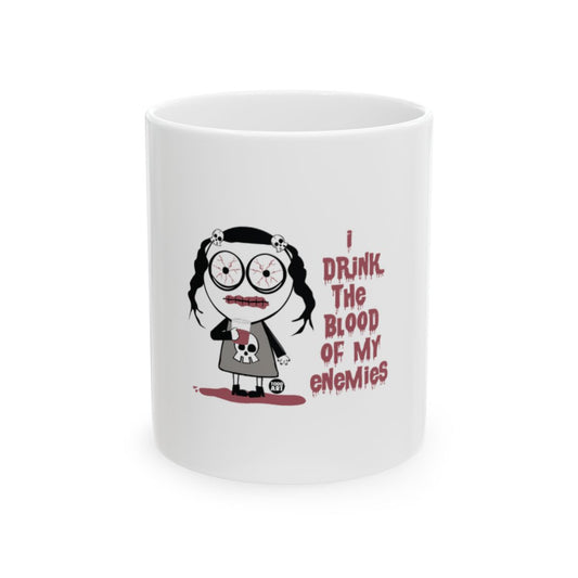 I Drink The Blood Of My Enemies Graphic Mug