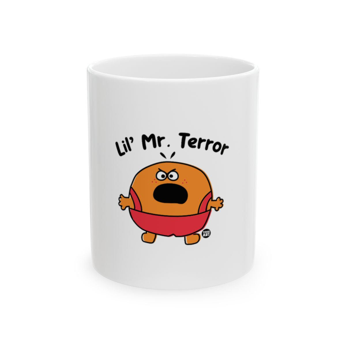 Lil' Mr. Terror Cartoon Character Coffee Mug