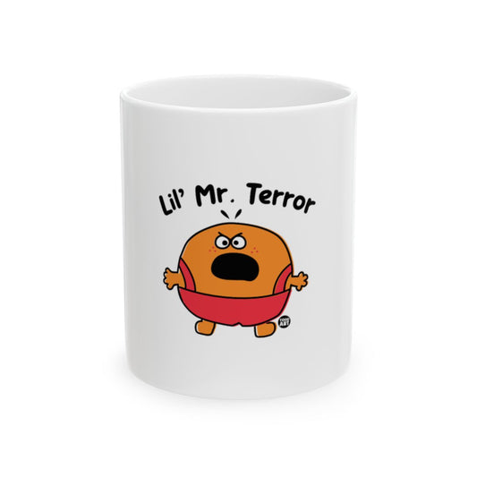 Lil' Mr. Terror Cartoon Character Coffee Mug