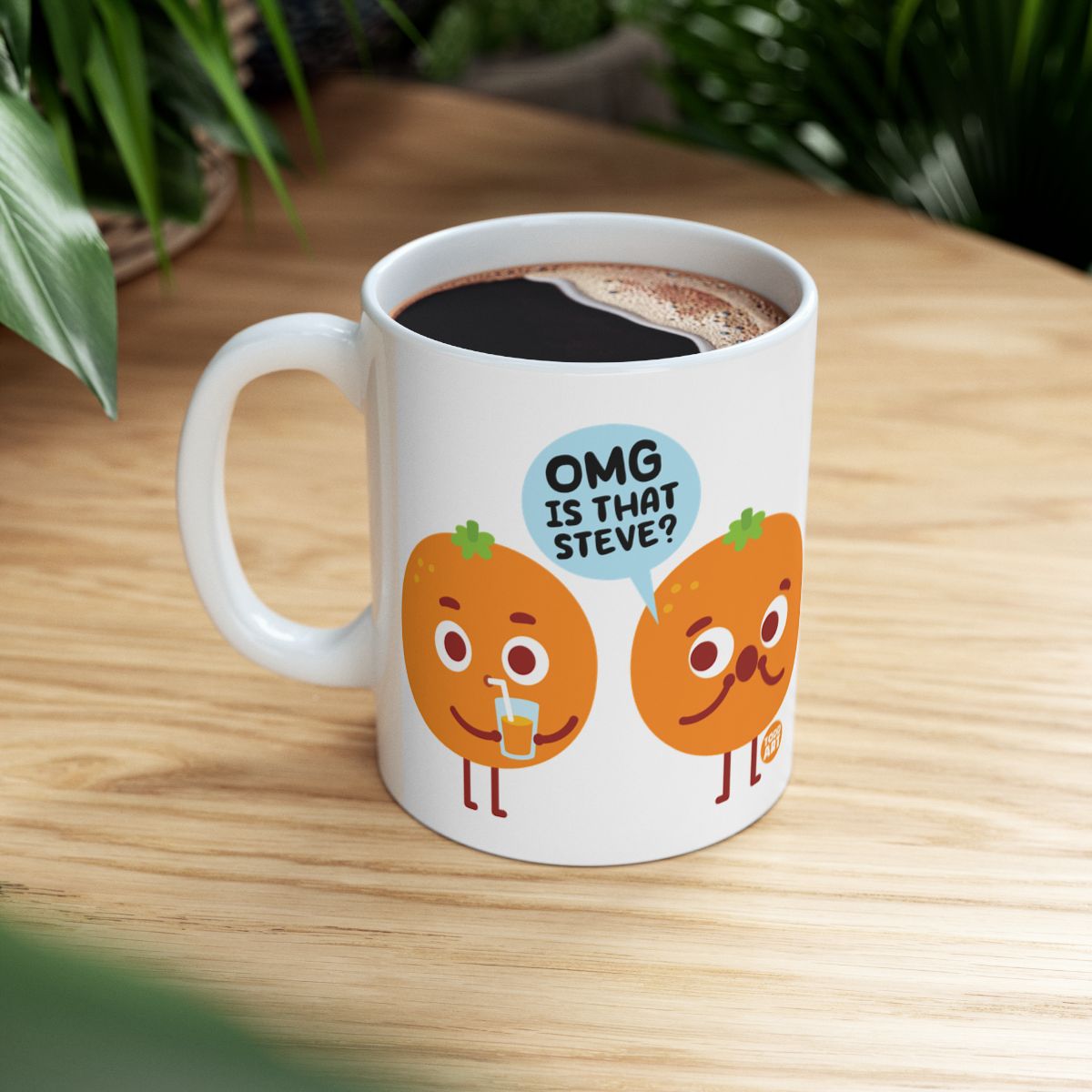 Funny Orange Character OMG Is That Steve Mug