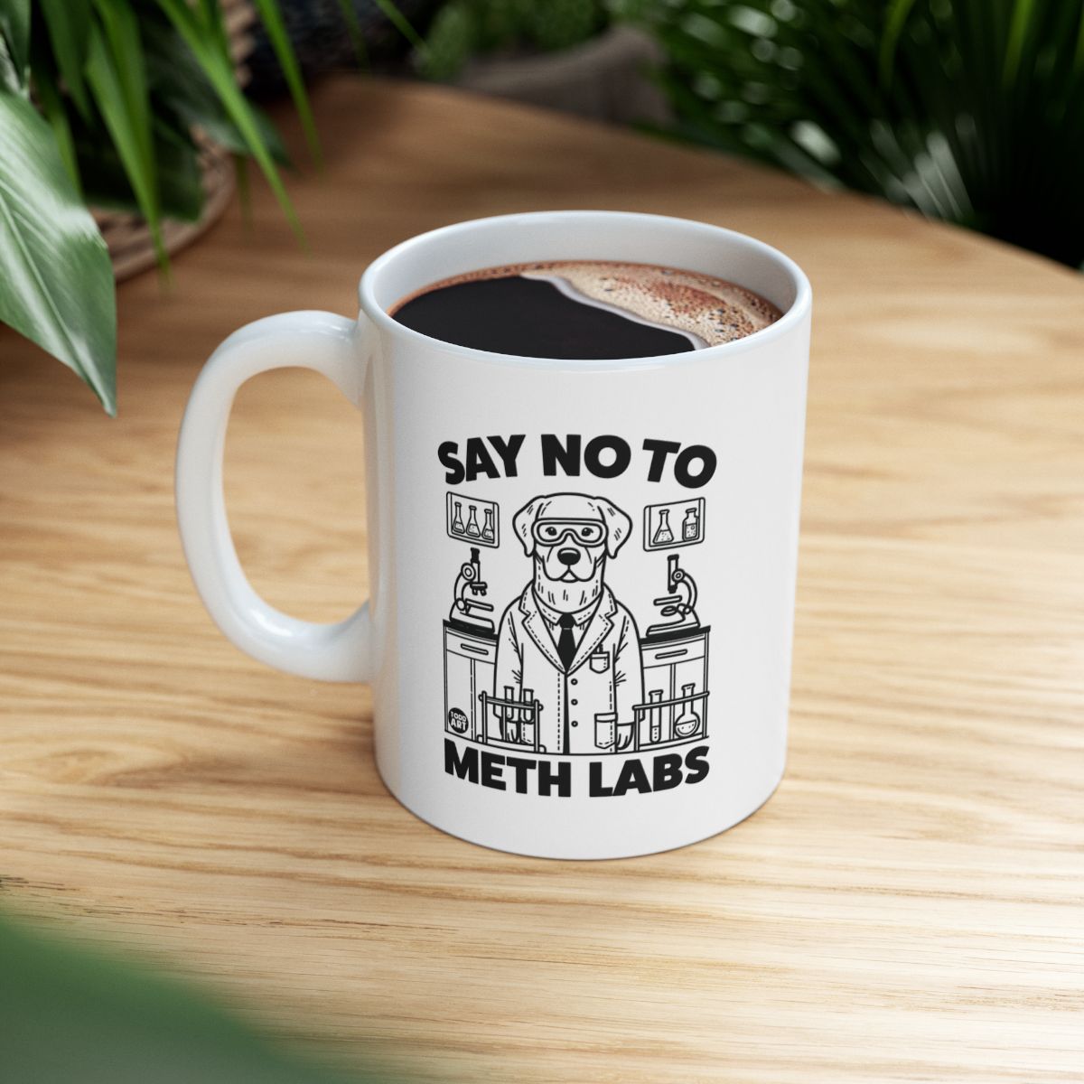 Fun Say No to Meth Labs Coffee Mug Product
