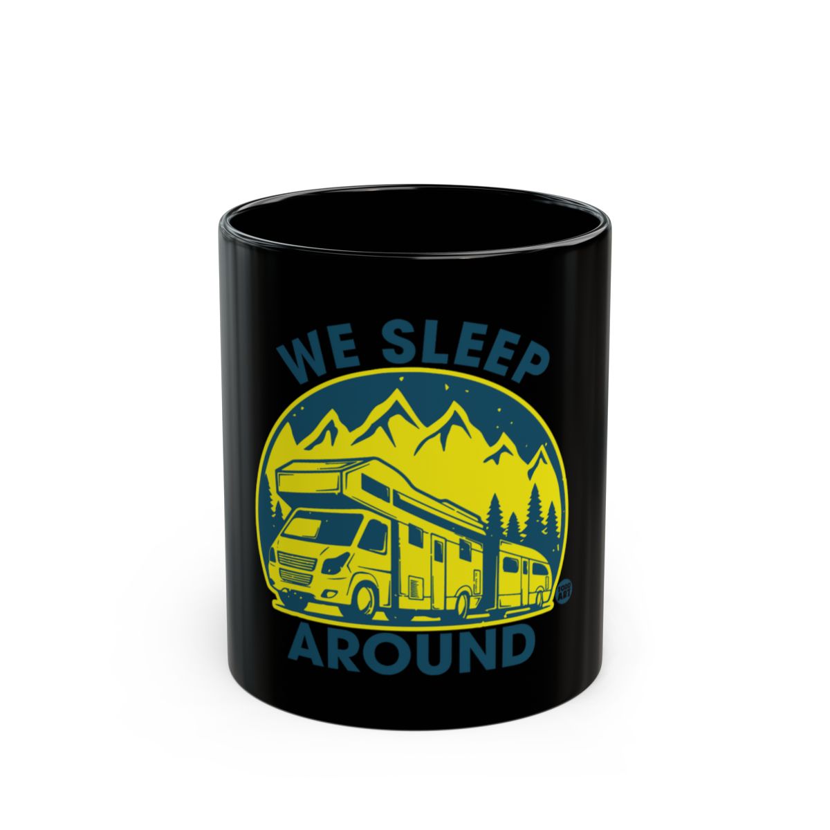 We Sleep Around Camper Van Adventure Mug