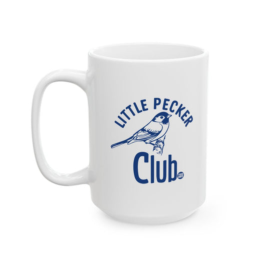 Little Pecker Club Bird Design Mug for Coffee Lovers