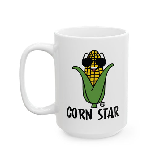 Fun Corn Star Humorous Coffee Mug Fun Gift Idea