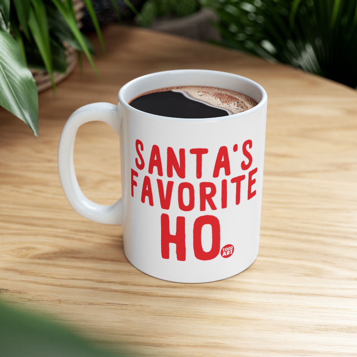 Santa's Favorite Ho Funny Christmas Coffee Mug