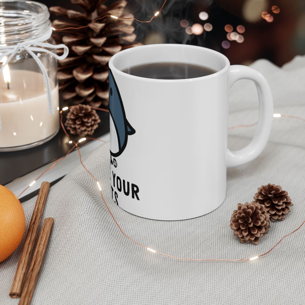 Unique Shark Themed Mug for Coffee and Tea Lovers