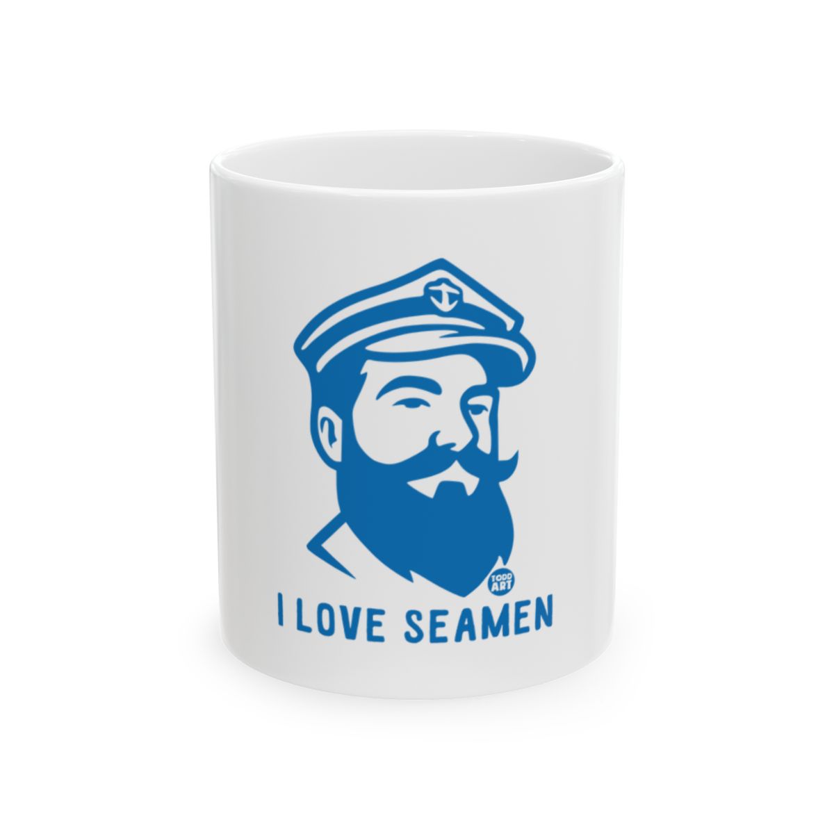 I Love Seamen Design Featuring Sailor Graphic Mug