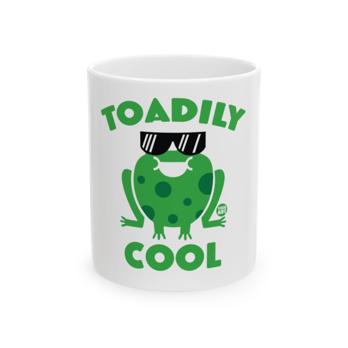Toadily Cool Funny Frog Design Coffee Mug
