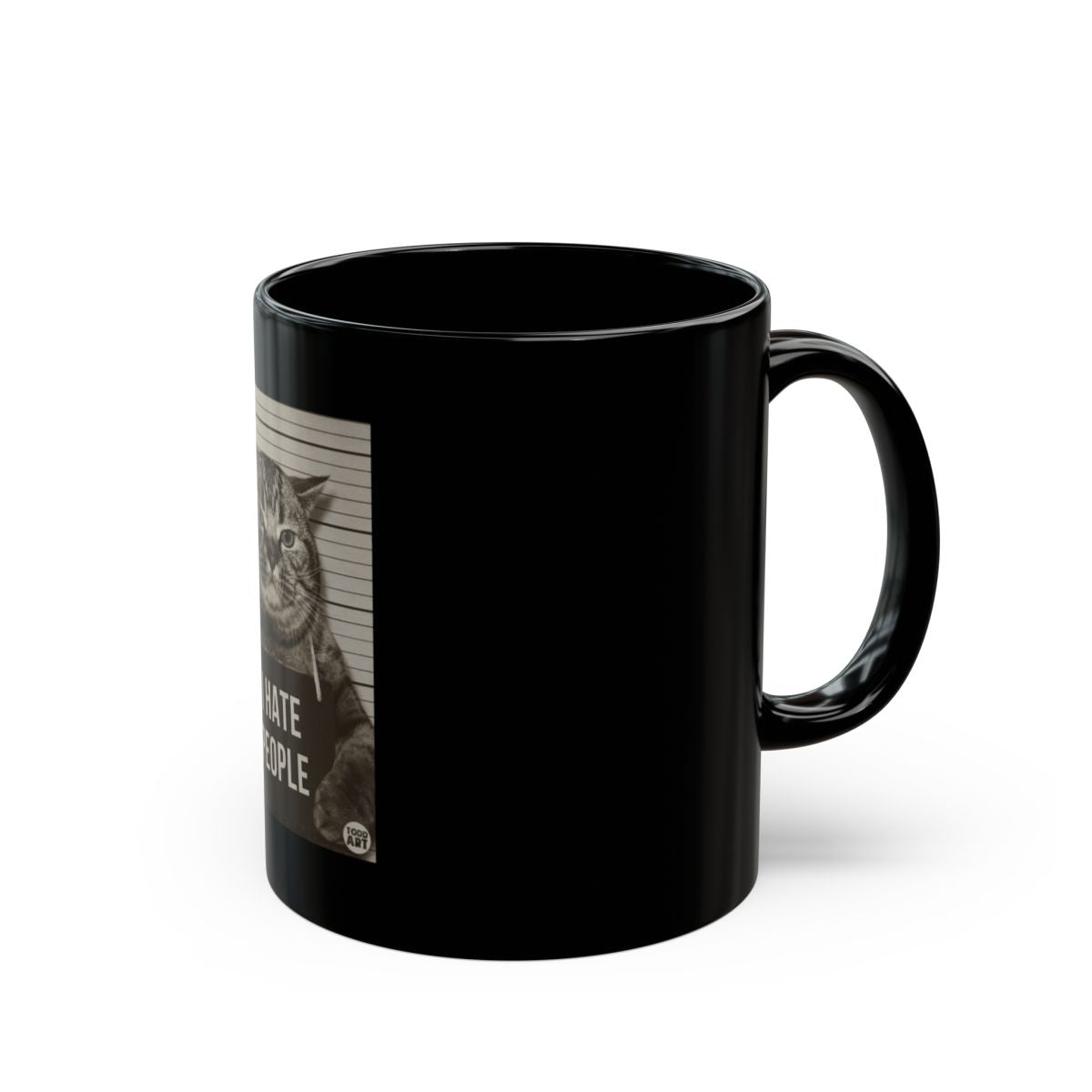 I Hate Morning People Cat Mug for Cat Lovers