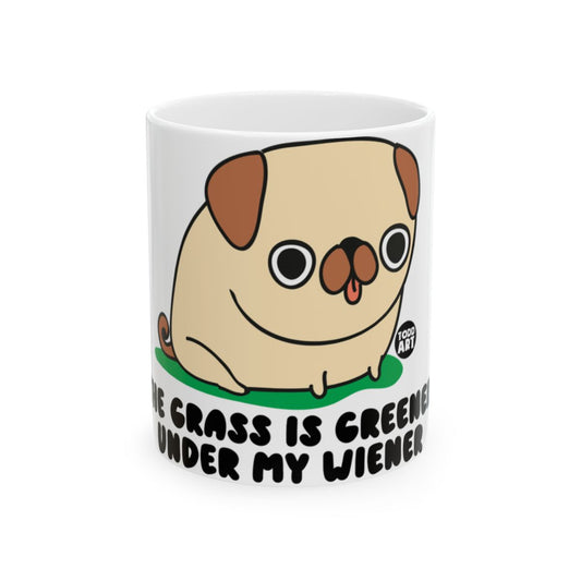 The Grass Is Greener Under My Wiener Dog Mug