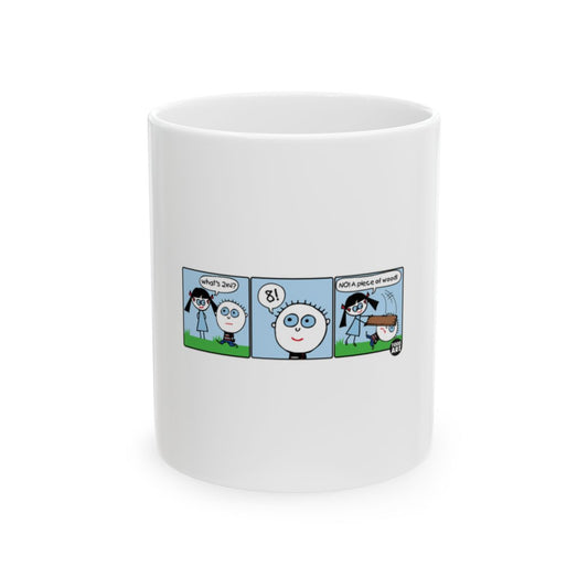 Funny Comic Strip Design Pattern Mug