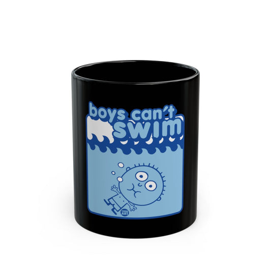 Boys Can't Swim Themed Coffee Mug