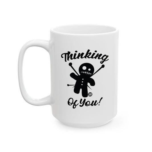 Thinking Of You Voodoo Doll Coffee Mug