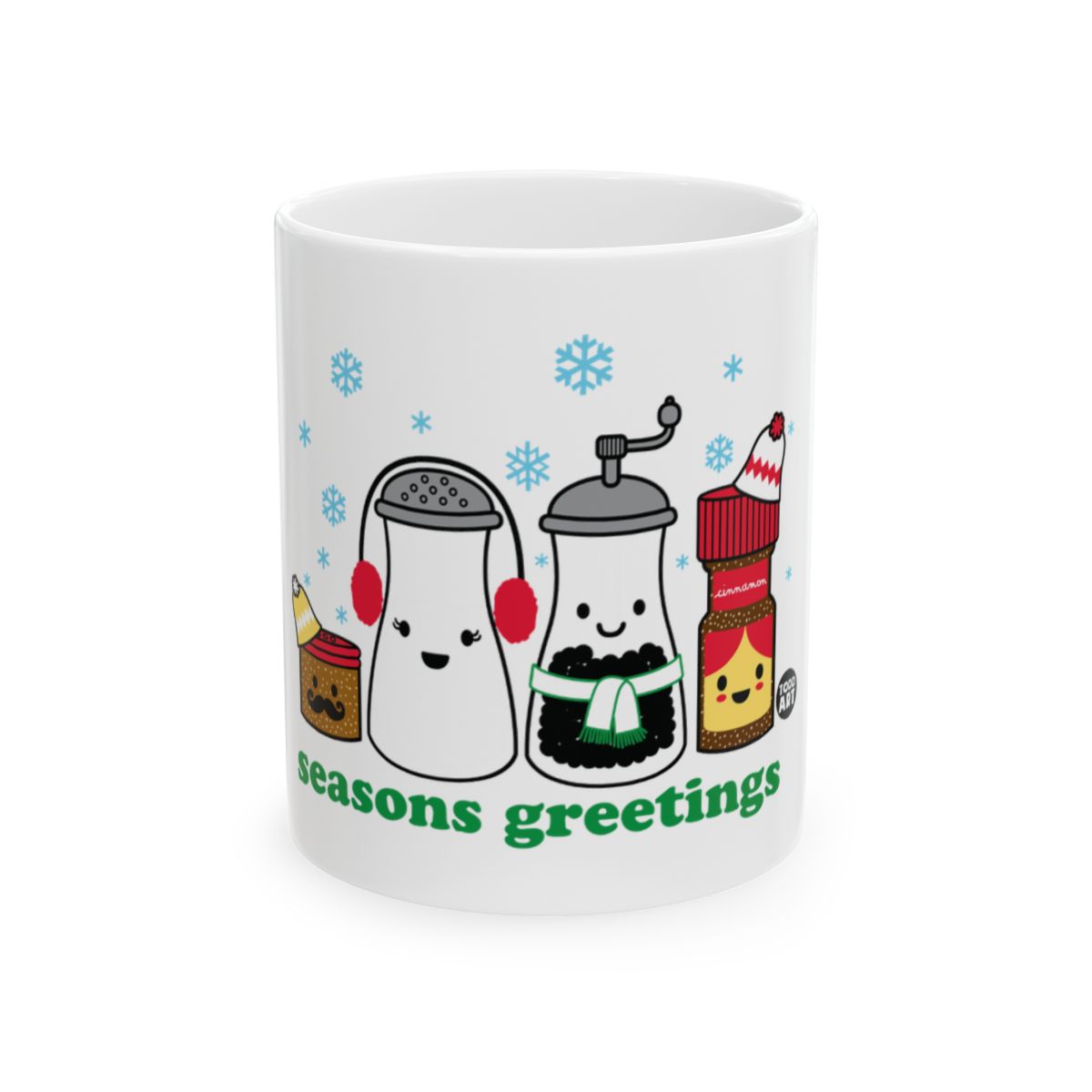 Adorable Seasons Greetings Kitchen Mug