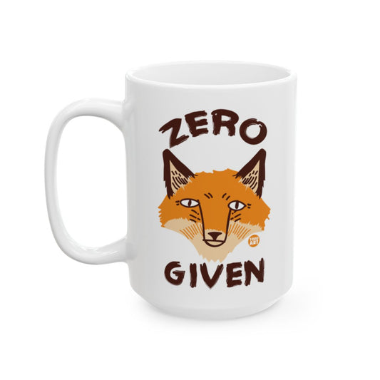 Zero Given Fox Face Design Mug for Coffee Lovers