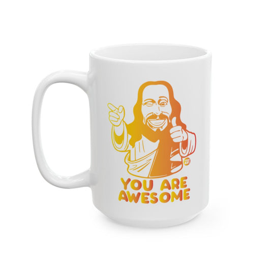 You Are Awesome Positive Vibes Mug for Daily Inspiration
