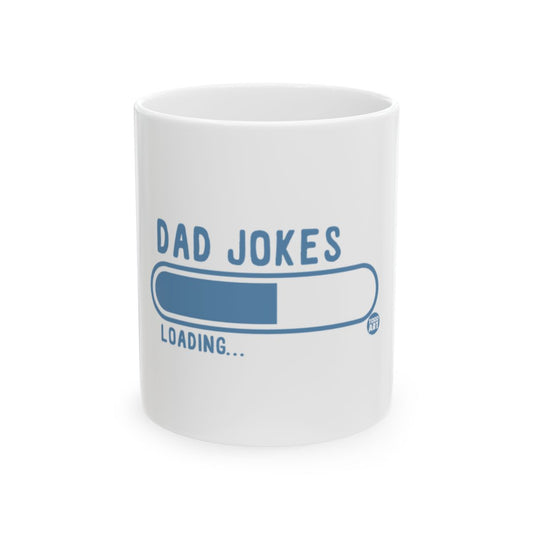 Dad Jokes Loading Funny Coffee Mug for Dad Gift
