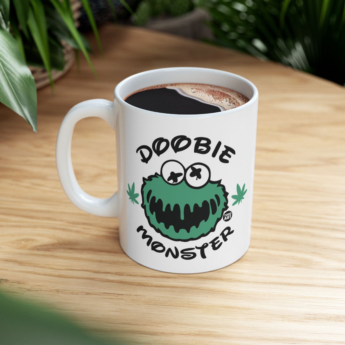 Doobie Monster Fun Novelty Coffee Mug for Home and Office