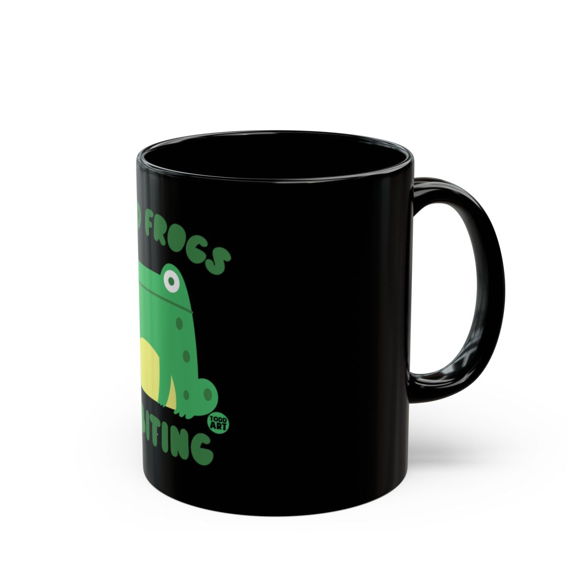 Funny Motivational Frogs Lifting Quote Mug Product