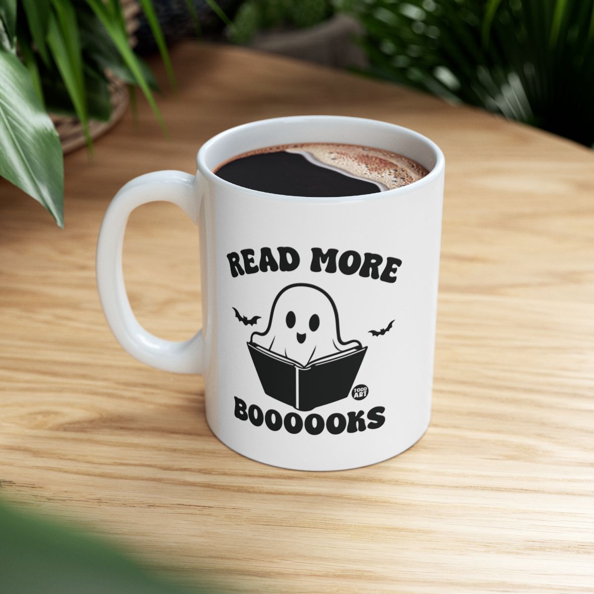 Read More Boooks Ghost Mug for Halloween Lovers