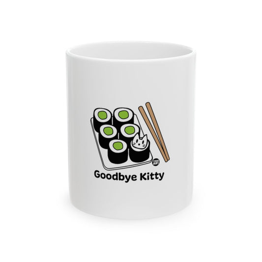 Goodbye Kitty Sushi Mug Fun Graphic Product