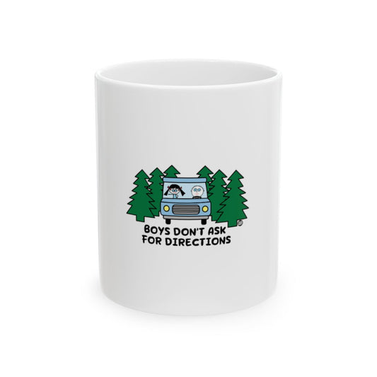Boys Don't Ask For Directions Mug for Coffee Lovers