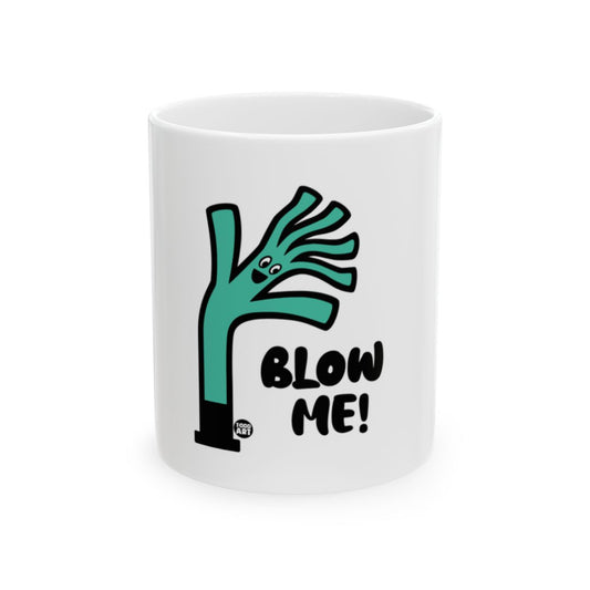 Blow Me Fun Wacky Inflatable Tube Character Mug