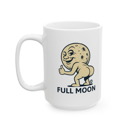 Full Moon Cool Funny and Unique Coffee Mug Gift