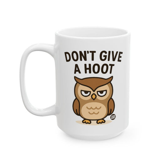 Don't Give A Hoot Fun Owl Themed Coffee Mug Product