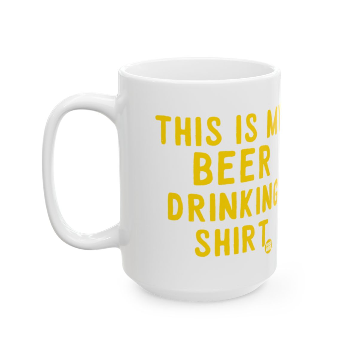 This Is My Beer Drinking Shirt Coffee Mug