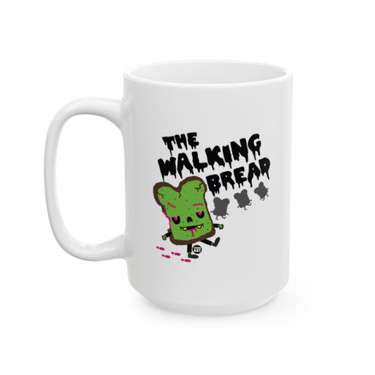 The Walking Bread Funny Zombie Character Mug