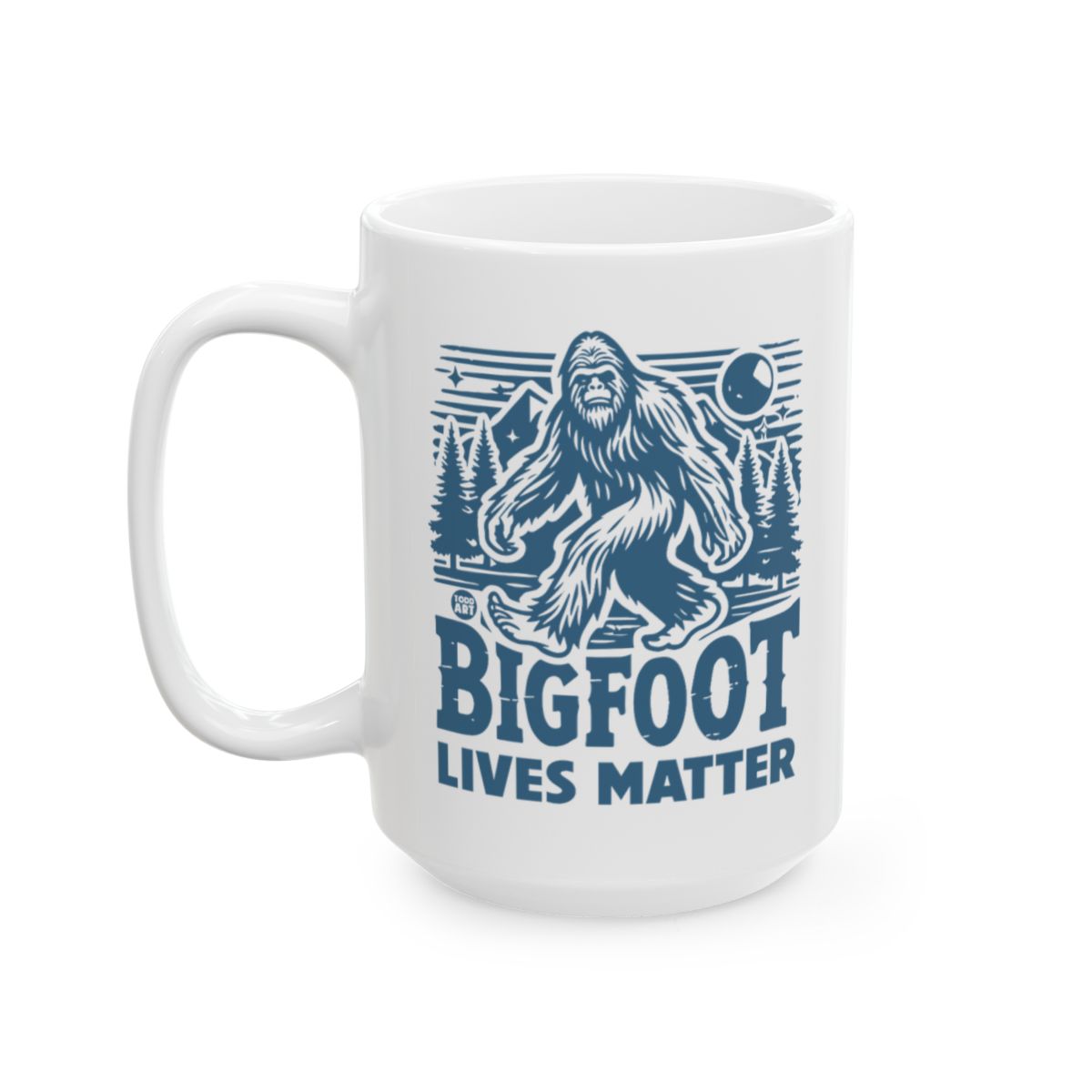 Bigfoot Lives Matter Mug Sasquatch Novelty Monster