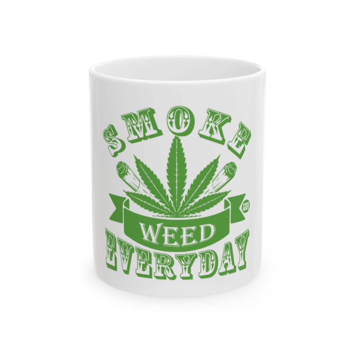 Smoke Weed Everyday themed coffee mug