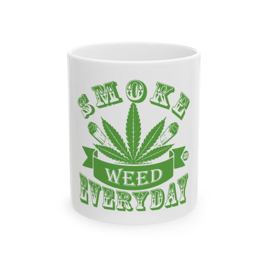Smoke Weed Everyday themed coffee mug
