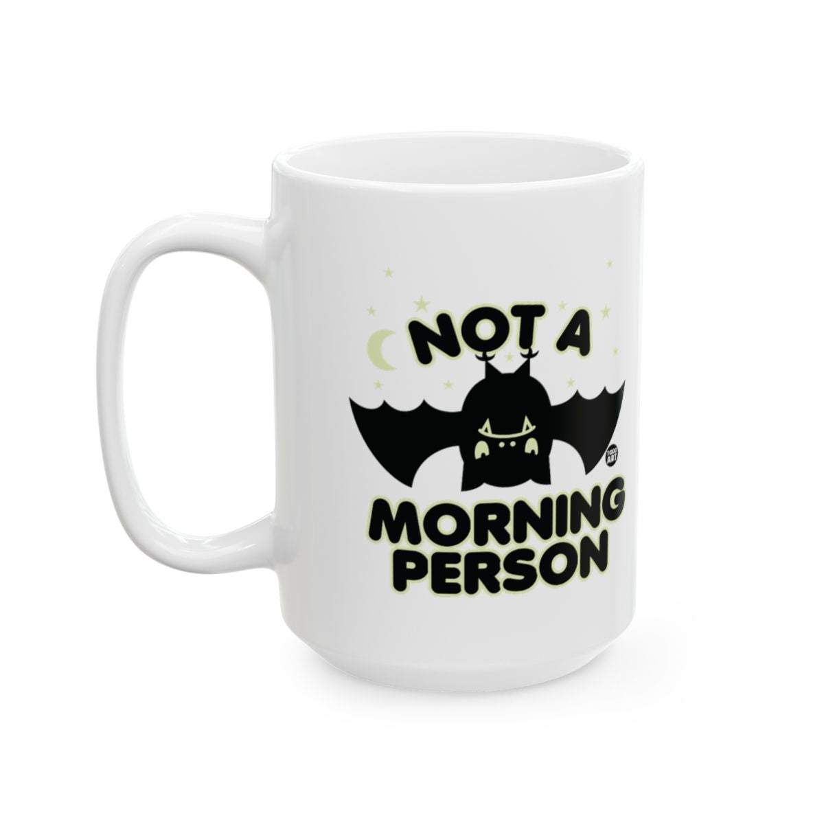 Not A Morning Person Bat Design Coffee Mug