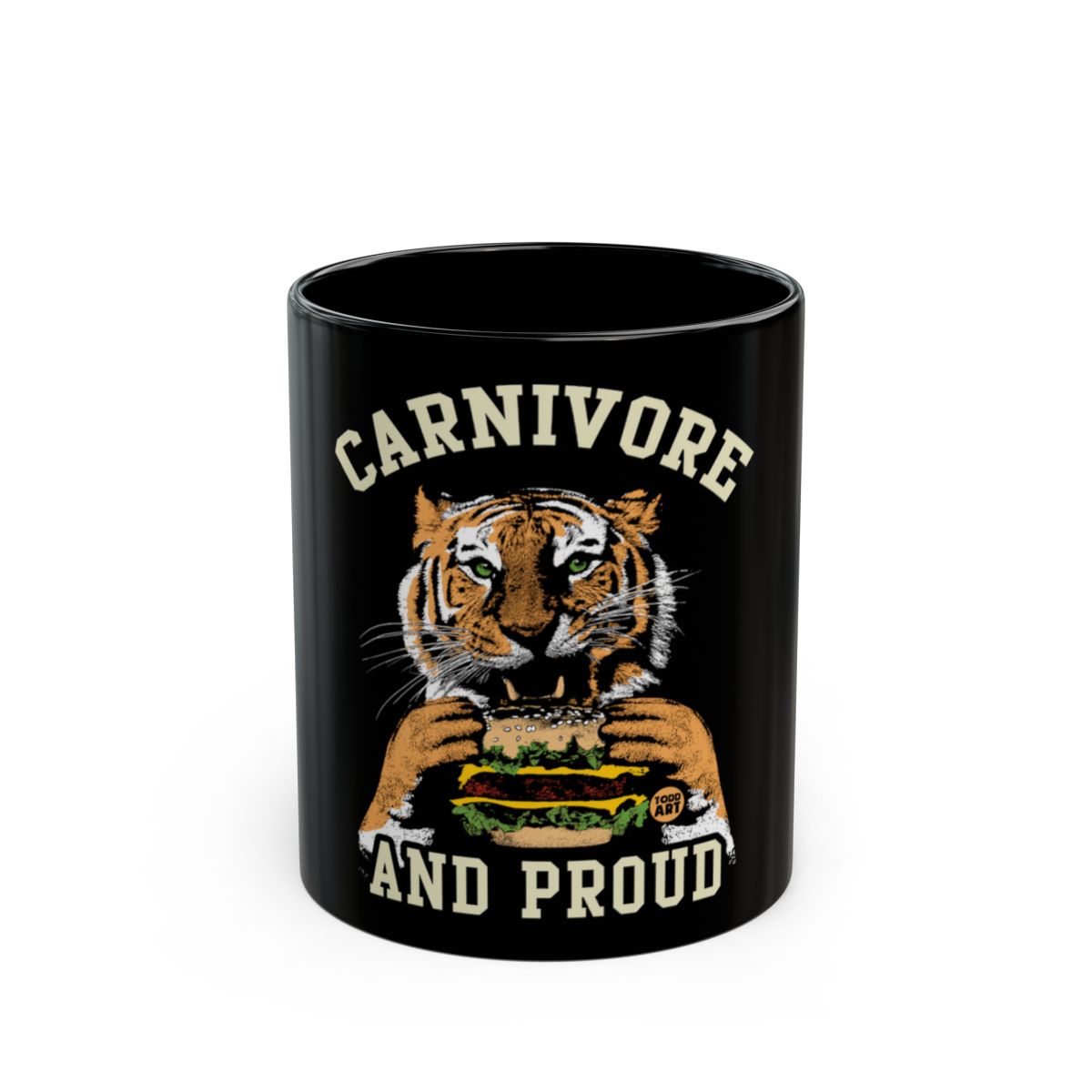 Carnivore and Proud Graphic Mug for Animal Enthusiasts