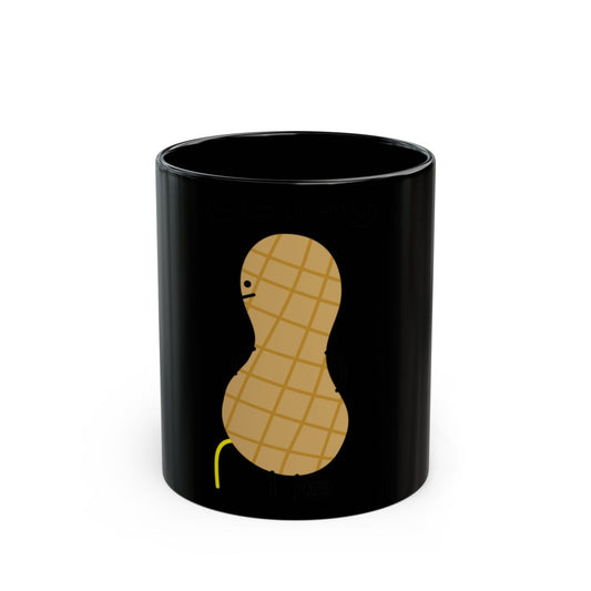 Quirky Peanut Character Coffee Cup for Your Collection