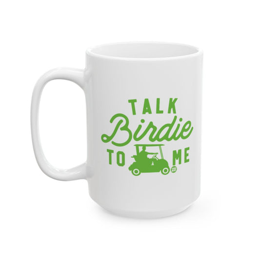 Talk Birdie To Me Golf Cart Mug