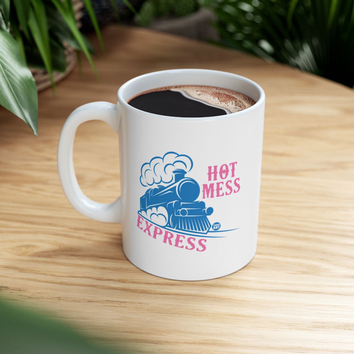 Hot Mess Express Bold Rail Design Mug