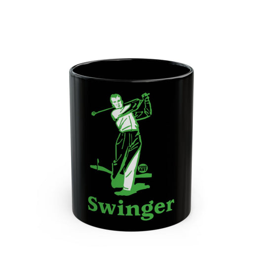 Swinger Golfer Themed Coffee Mug Gift