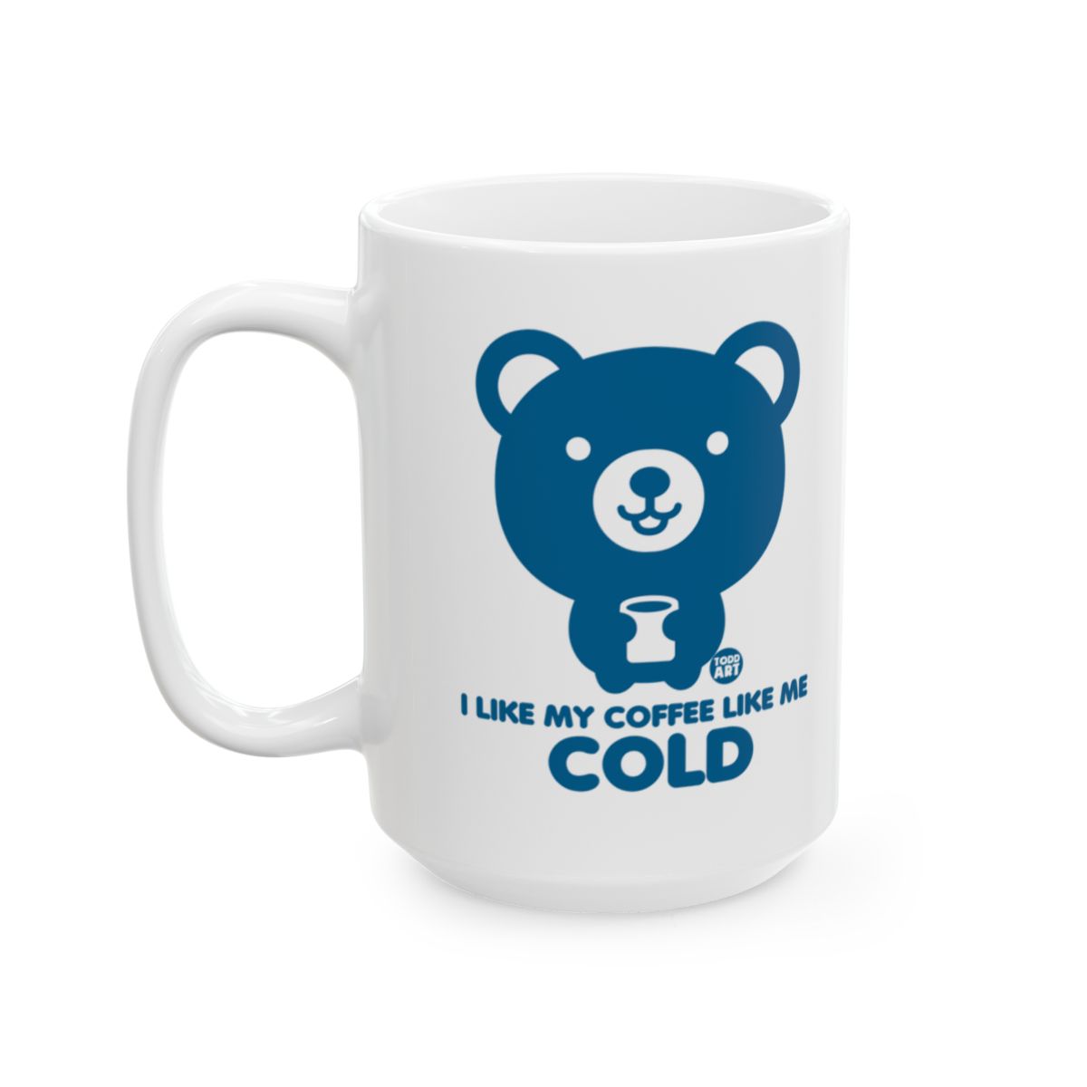 Adorable Bear Cold Coffee Lover Mug for Beverage Fans