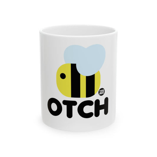 Cute Cartoon Bee OTCH Mug Perfect for Coffee Lovers
