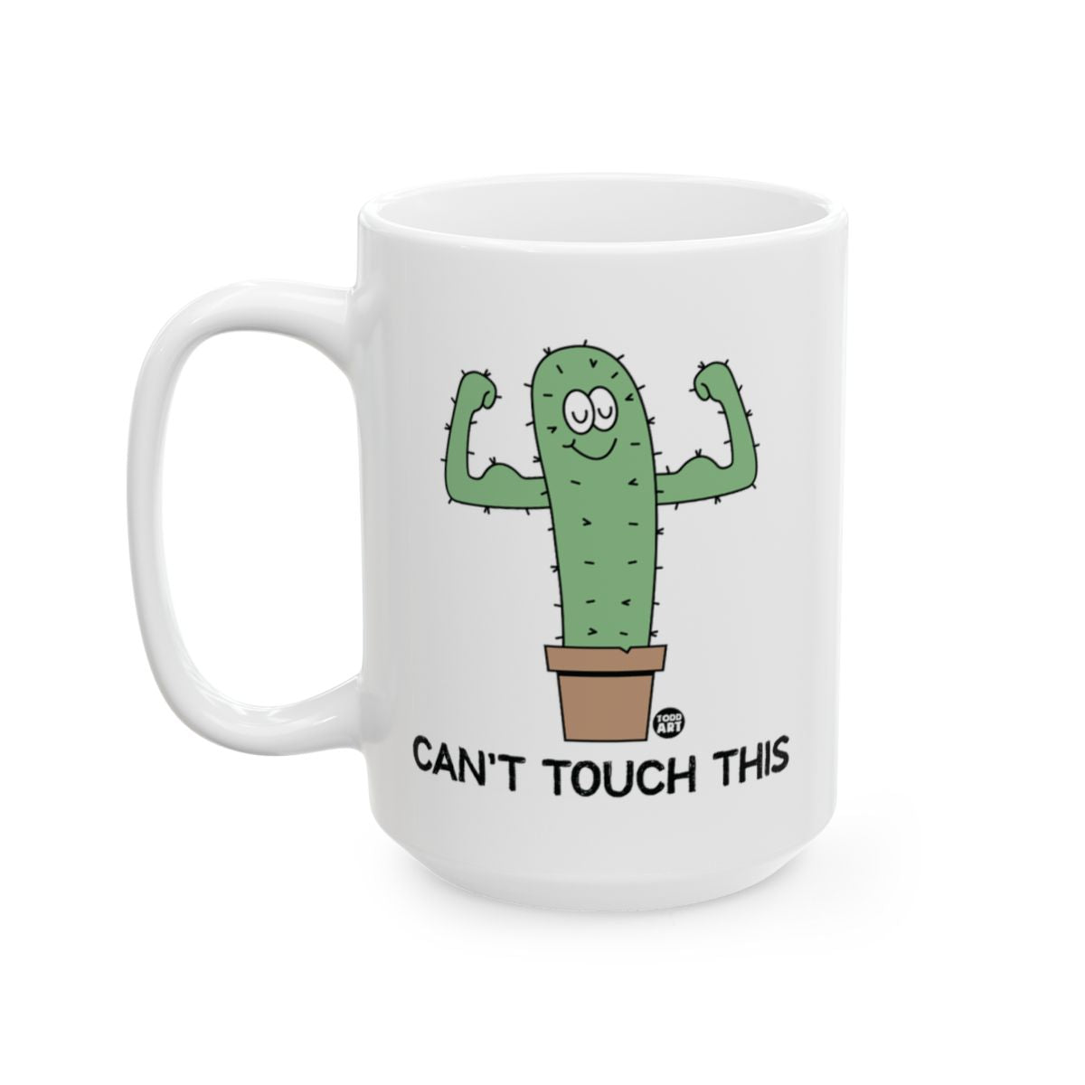Can't Touch This Cactus Themed Coffee Mug