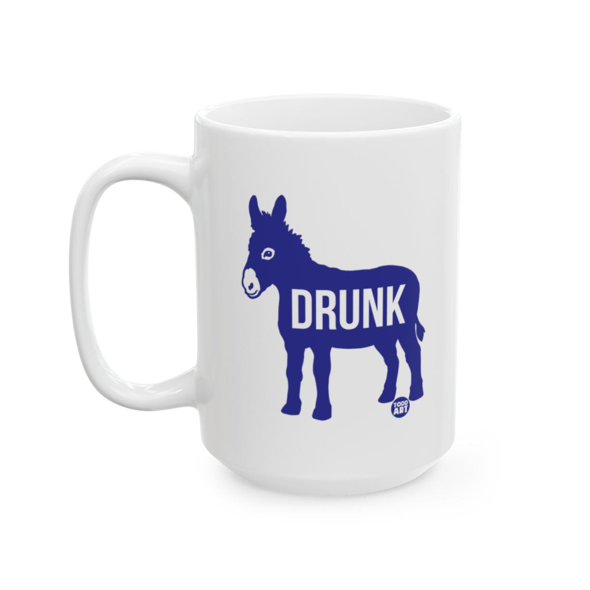 Donkey With Drunk Text Funny Coffee Mug Gift