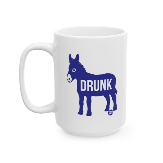 Donkey With Drunk Text Funny Coffee Mug Gift