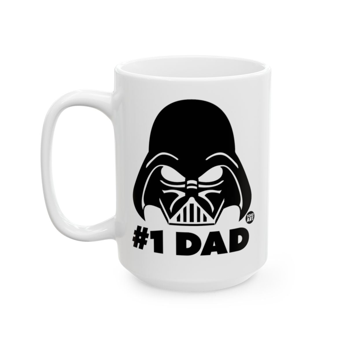 #1 Dad Darth Vader Themed Mug for Father's Day Gift
