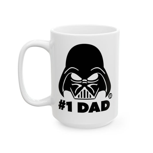 #1 Dad Darth Vader Themed Mug for Father's Day Gift