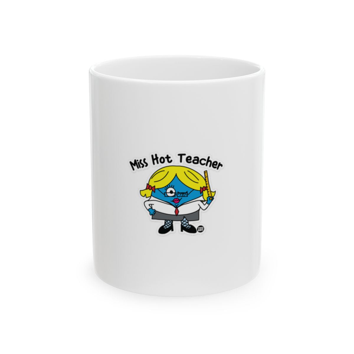 Miss Hot Teacher Adorable Coffee Mug Cup